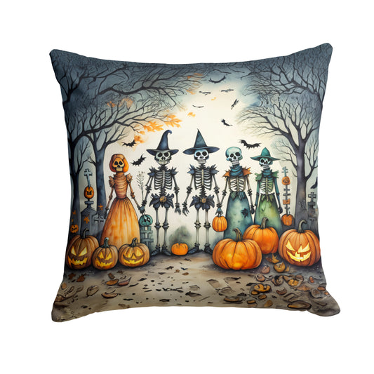 Buy this Calacas Skeletons Spooky Halloween Throw Pillow