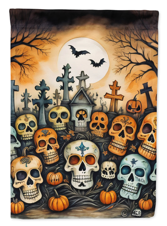 Buy this Calaveras Sugar Skulls Spooky Halloween Garden Flag