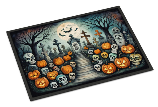 Buy this Calaveras Sugar Skulls Spooky Halloween Doormat