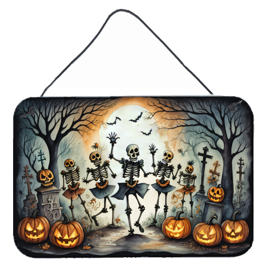 Buy this Dancing Skeletons Spooky Halloween Wall or Door Hanging Prints