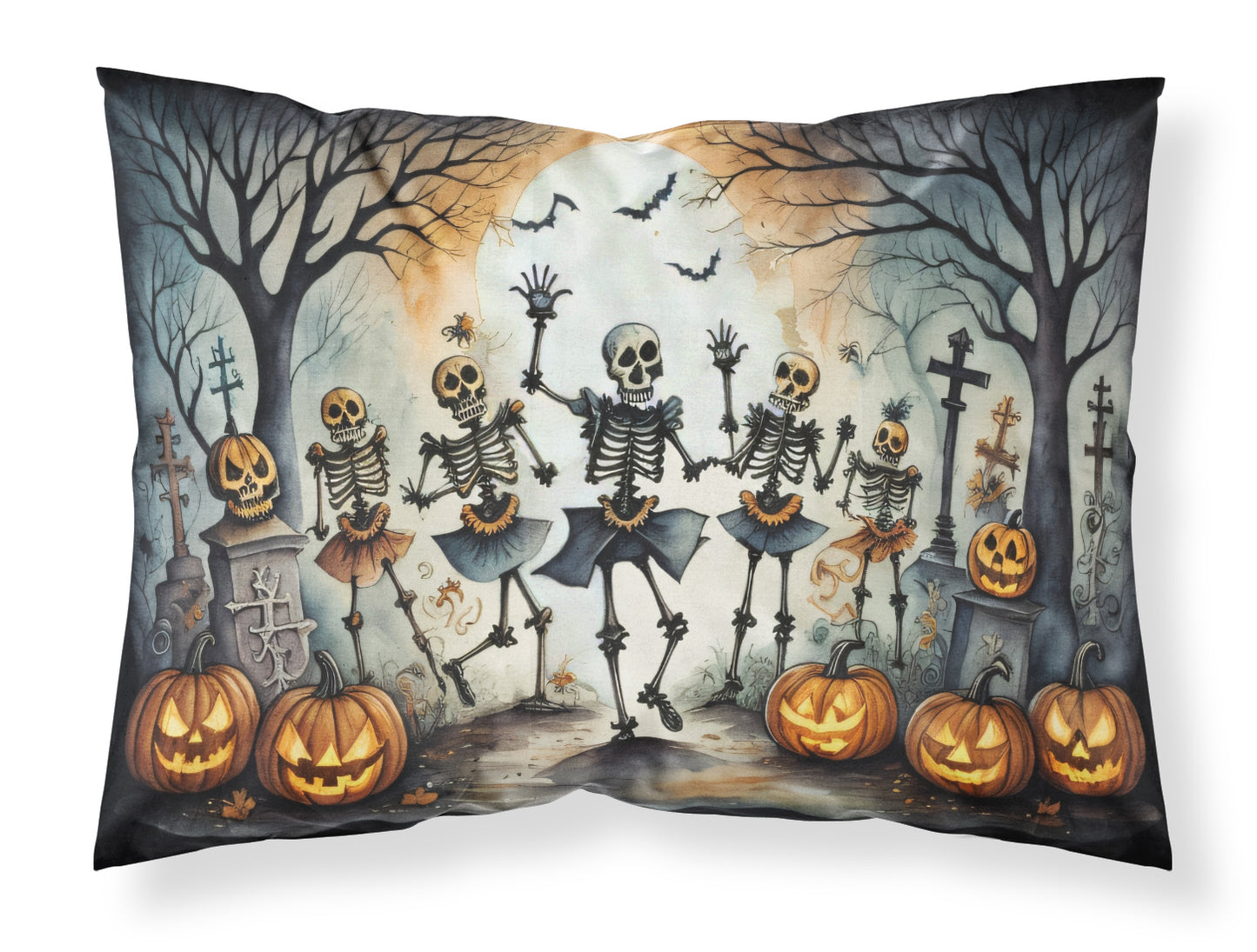 Buy this Dancing Skeletons Spooky Halloween Standard Pillowcase