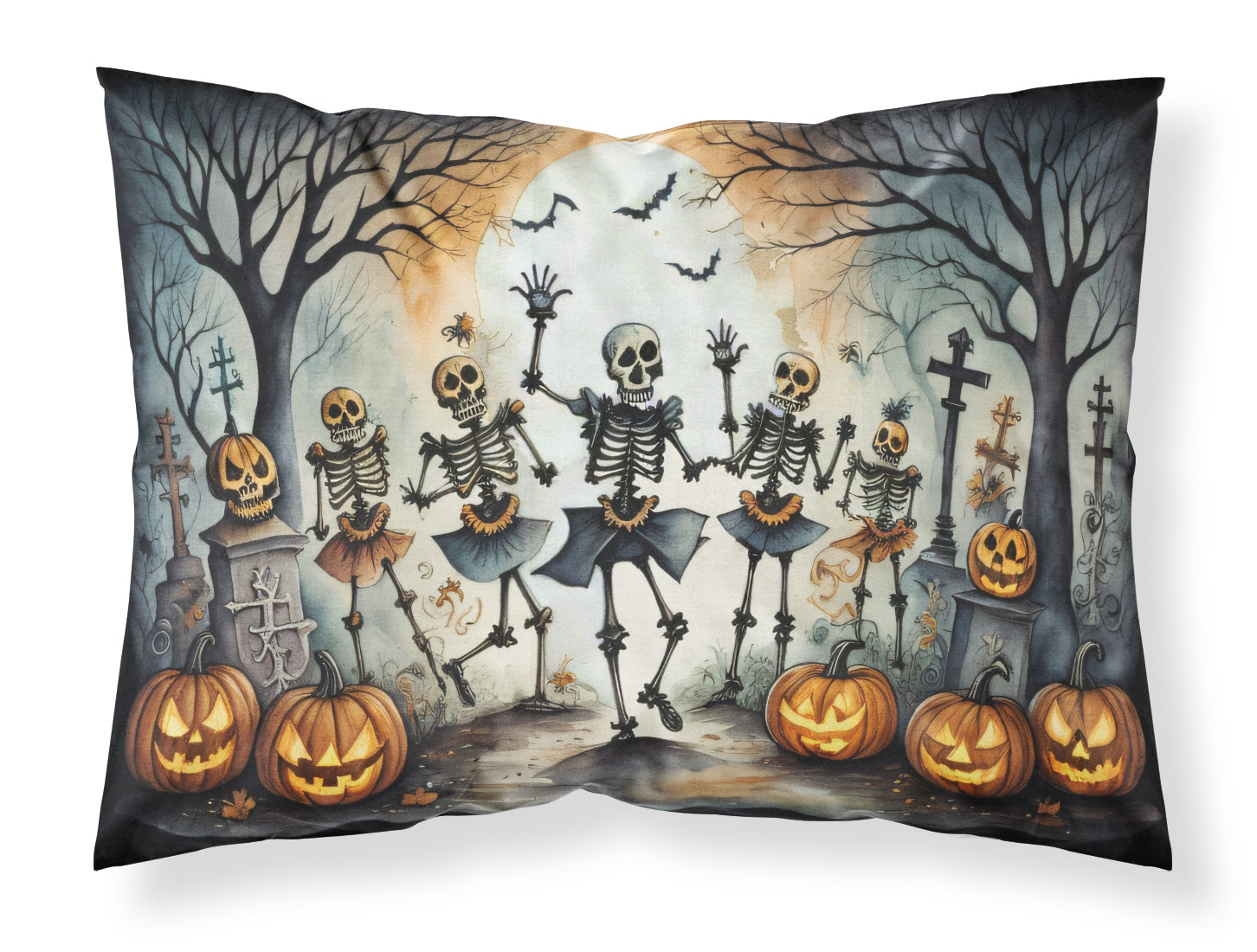 Buy this Dancing Skeletons Spooky Halloween Standard Pillowcase