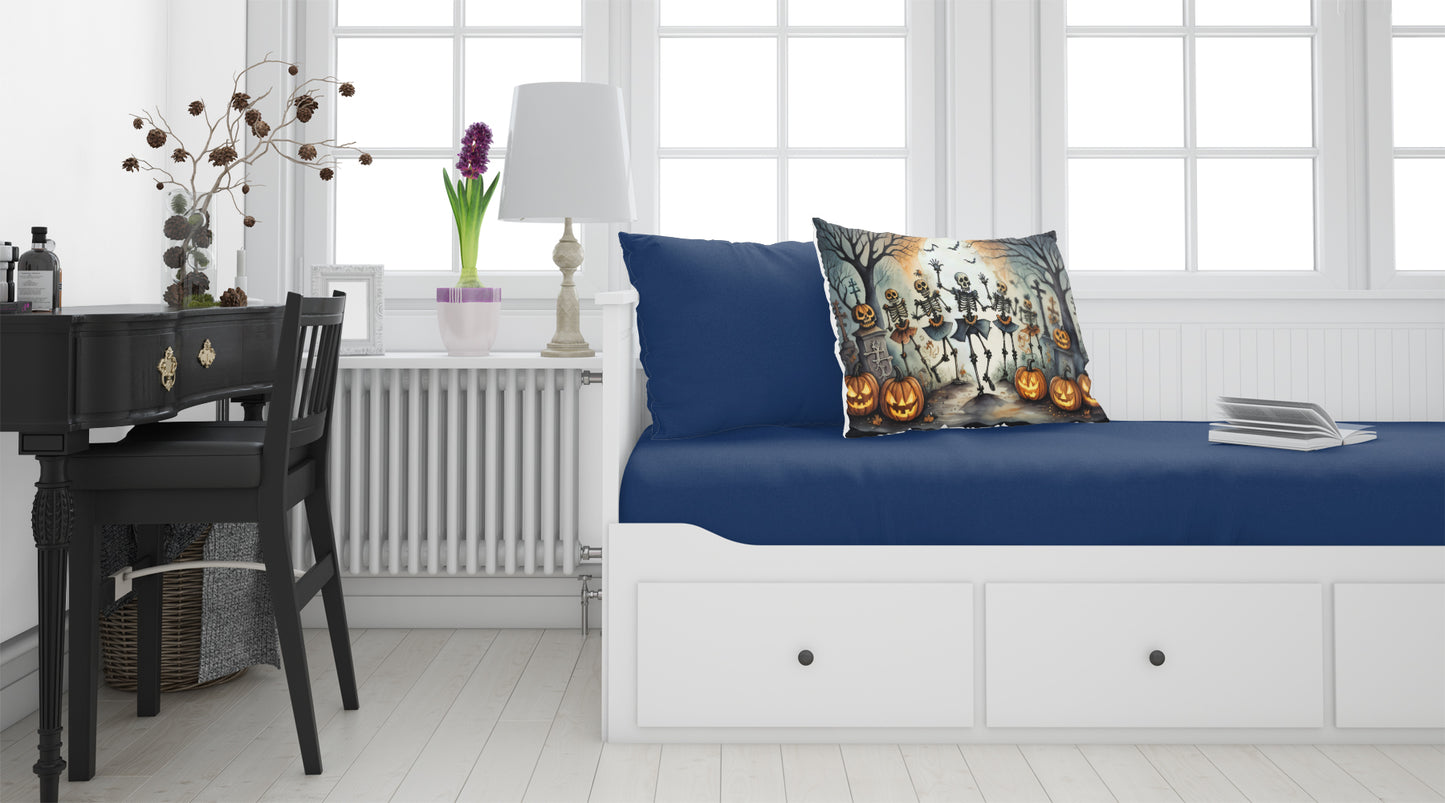 Dancing Skeletons Spooky Halloween Standard Pillowcase