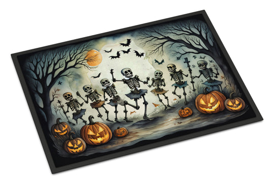 Buy this Dancing Skeletons Spooky Halloween Doormat