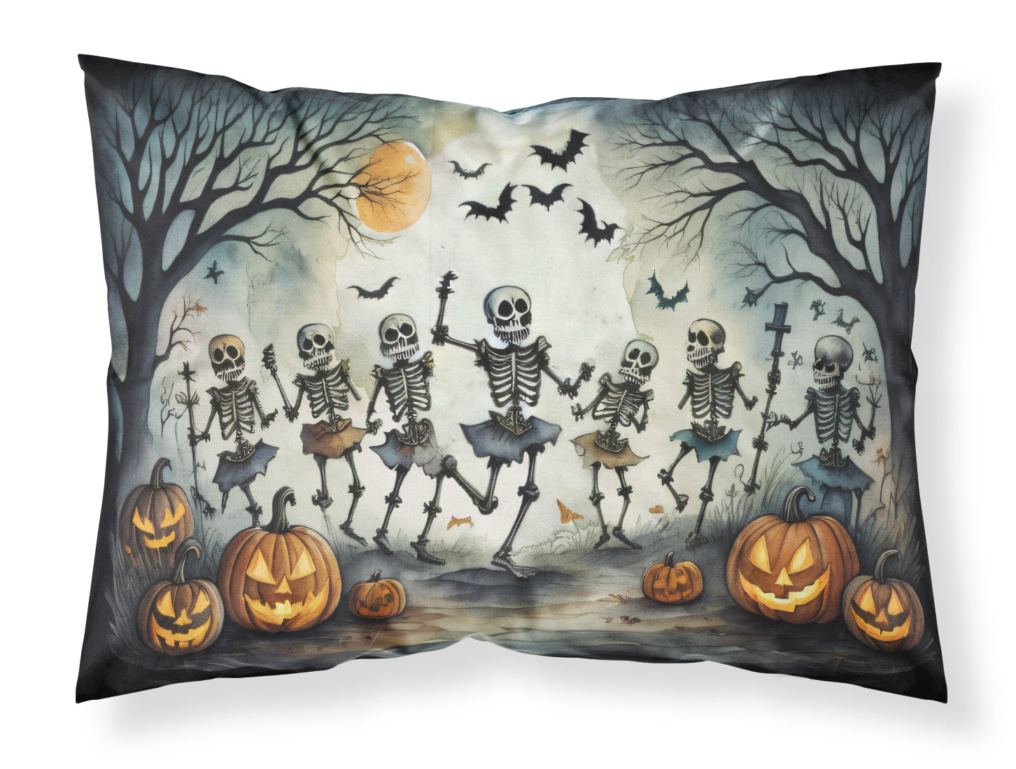 Buy this Dancing Skeletons Spooky Halloween Standard Pillowcase