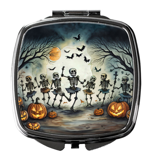 Buy this Dancing Skeletons Spooky Halloween Compact Mirror