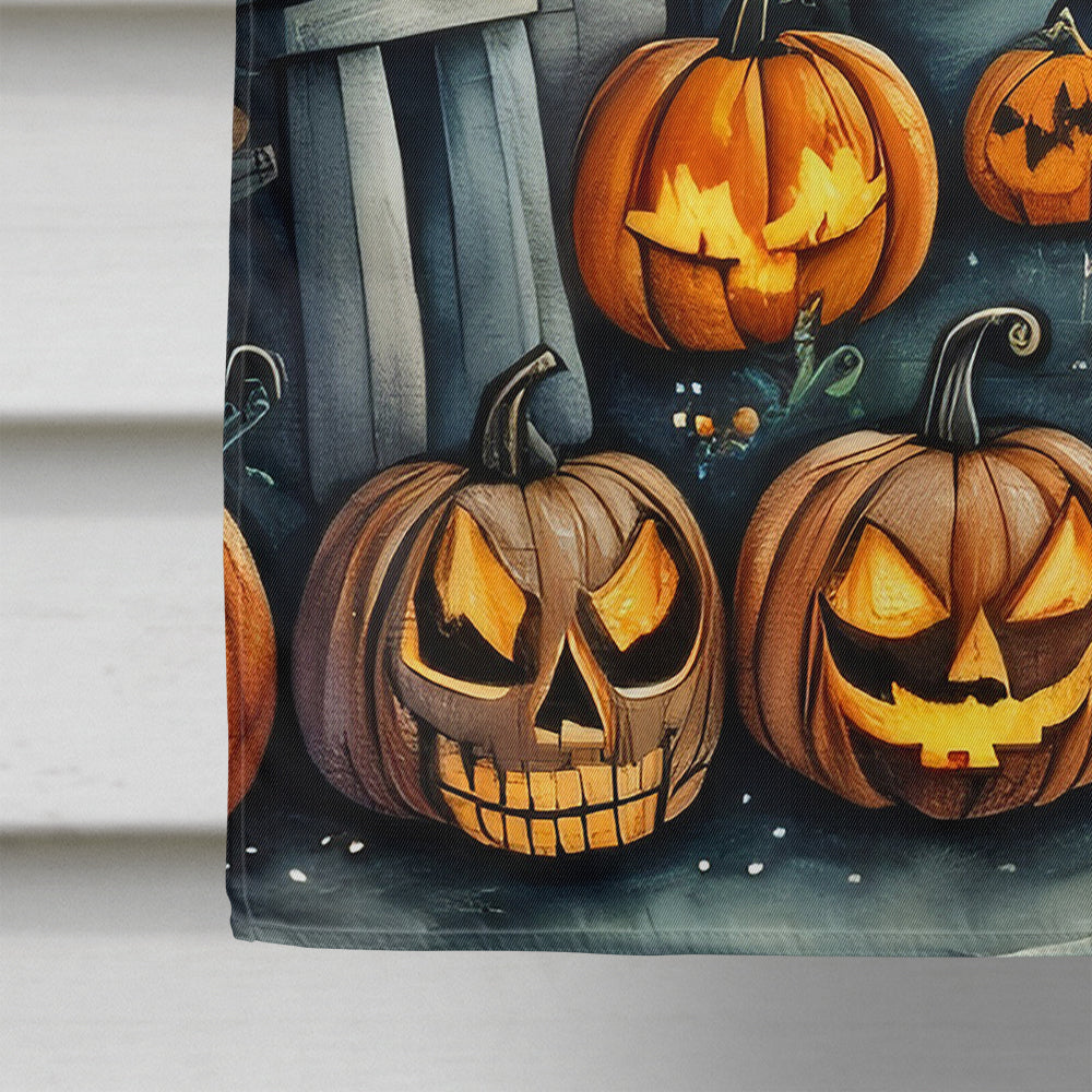 Day of the Dead Spooky Halloween House Flag