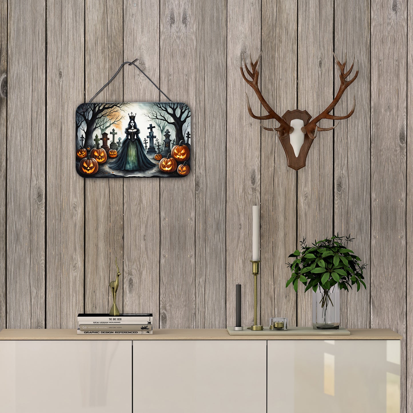 Evil Queen Spooky Halloween Wall or Door Hanging Prints