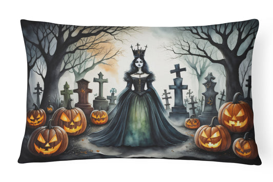 Buy this Evil Queen Spooky Halloween Throw Pillow