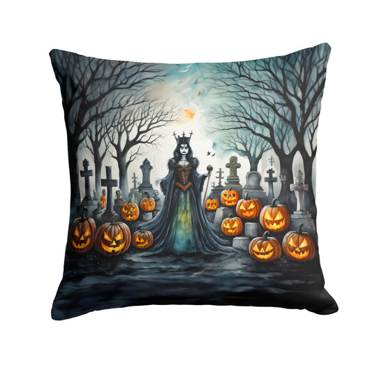 Buy this Evil Queen Spooky Halloween Throw Pillow