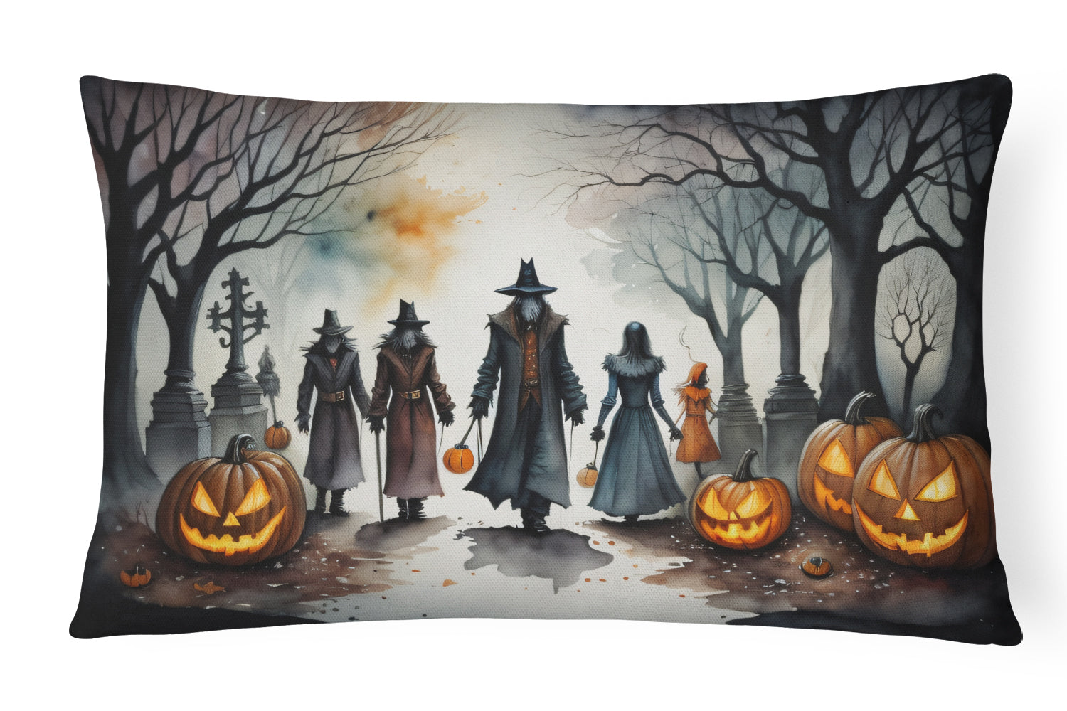 Buy this Vampires Spooky Halloween Throw Pillow