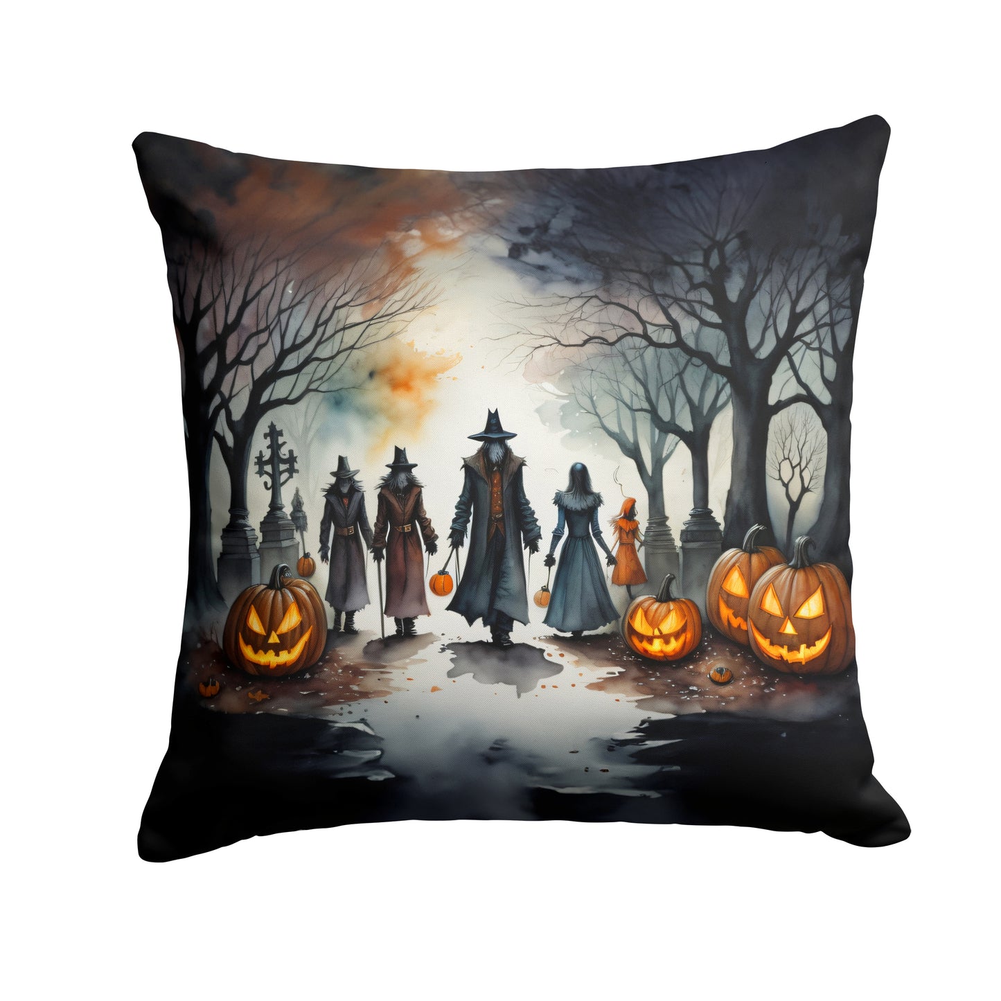 Buy this Vampires Spooky Halloween Throw Pillow