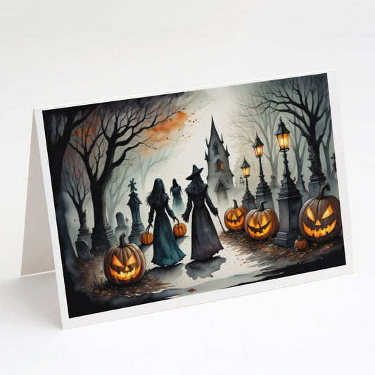 Buy this Vampires Spooky Halloween Greeting Cards Pack of 8