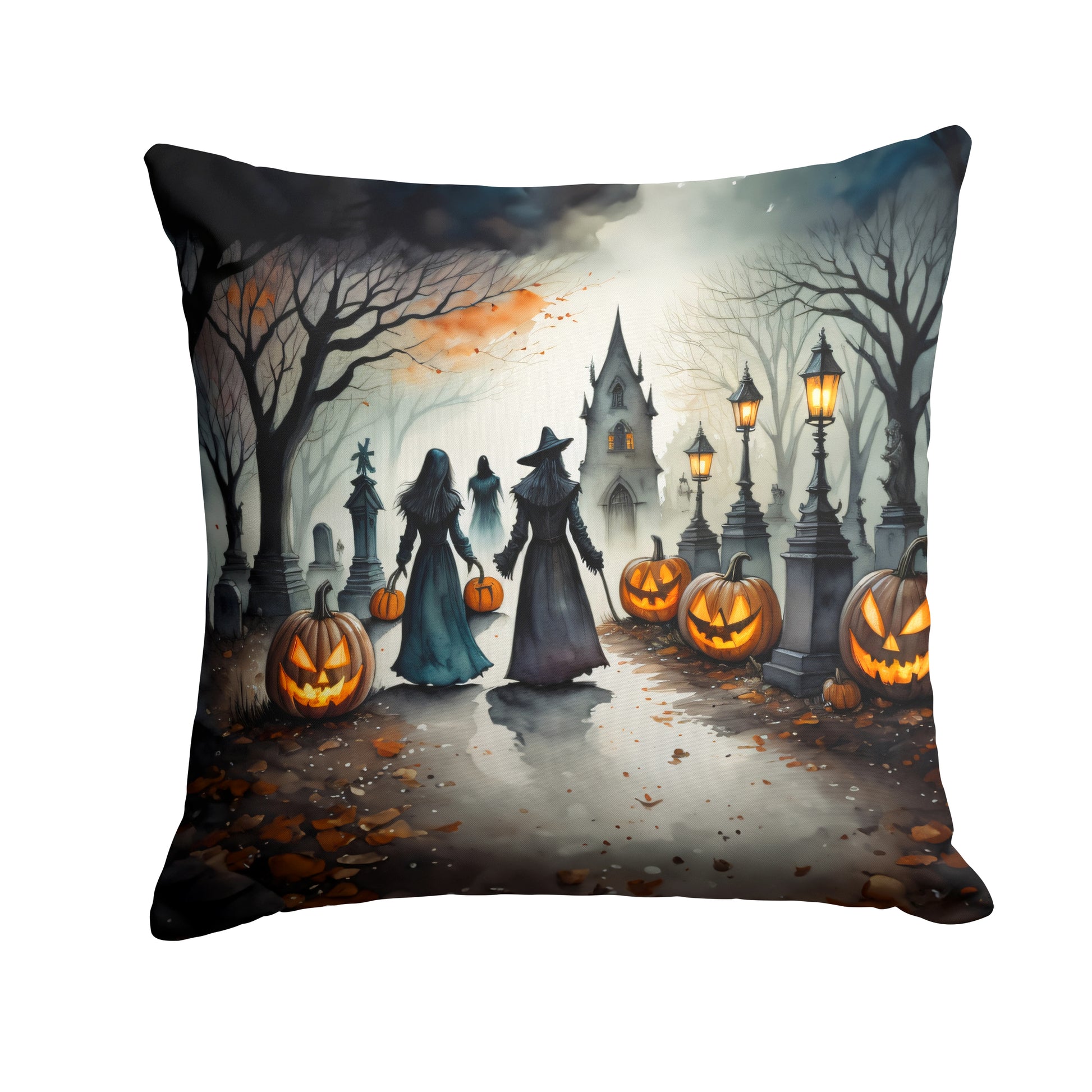 Buy this Vampires Spooky Halloween Throw Pillow