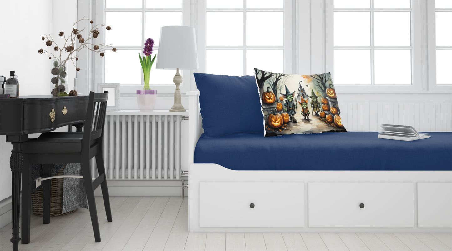 Goblins Spooky Halloween Standard Pillowcase