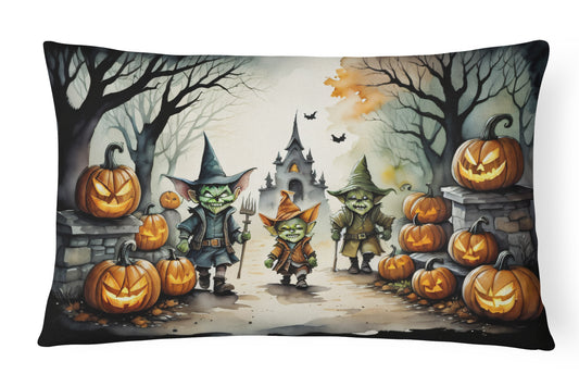 Buy this Goblins Spooky Halloween Throw Pillow