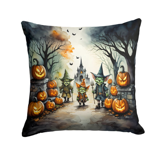 Buy this Goblins Spooky Halloween Throw Pillow