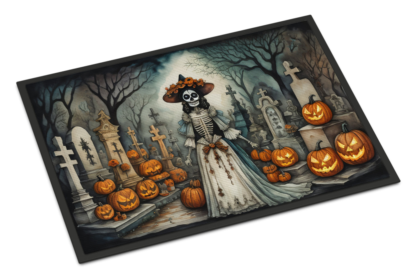 Buy this La Catrina Skeleton Spooky Halloween Doormat