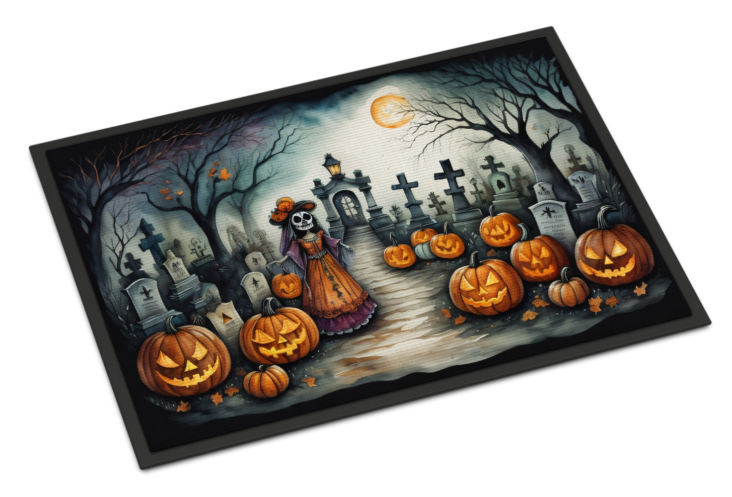 Buy this La Catrina Skeleton Spooky Halloween Doormat