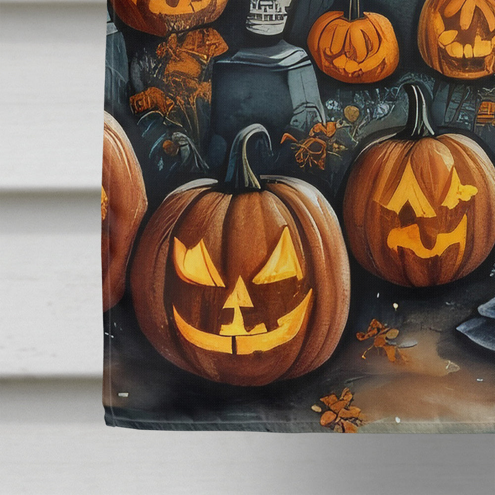 La Catrina Skeleton Spooky Halloween House Flag