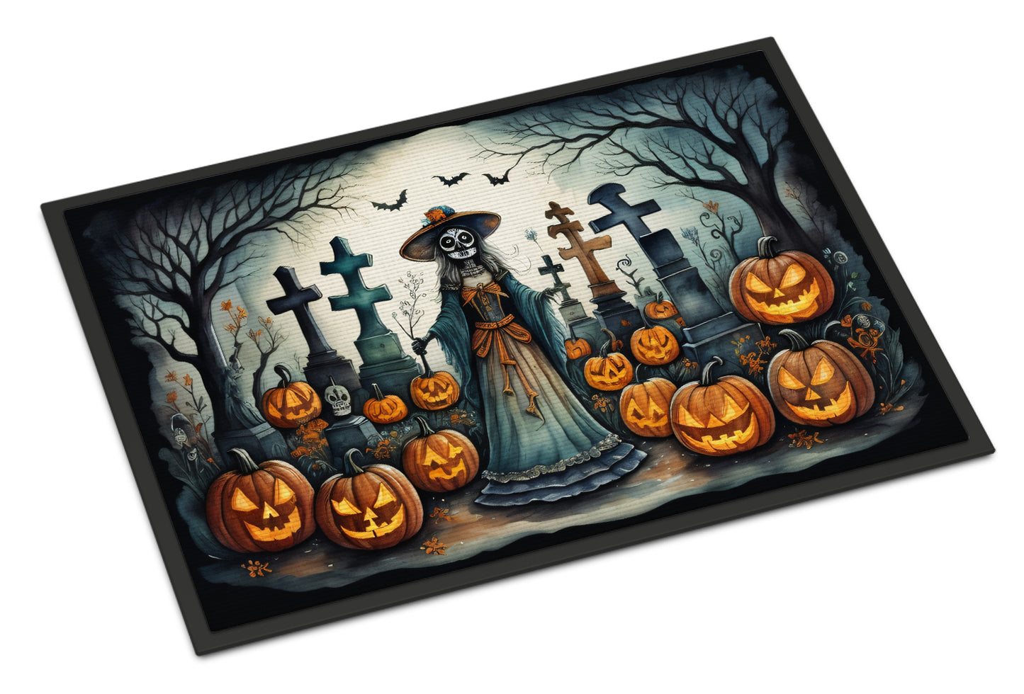 Buy this La Catrina Skeleton Spooky Halloween Doormat