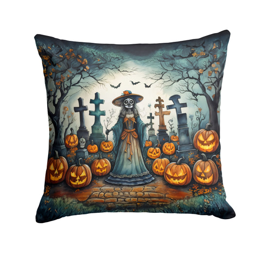 Buy this La Catrina Skeleton Spooky Halloween Throw Pillow