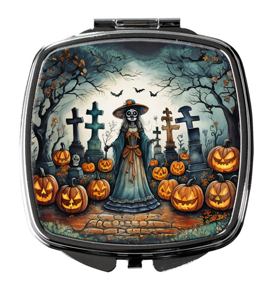 Buy this La Catrina Skeleton Spooky Halloween Compact Mirror