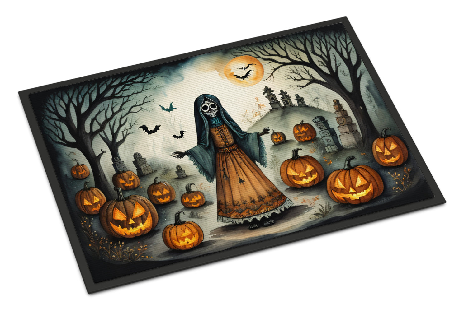 Buy this La Llorona Skeleton Spooky Halloween Doormat