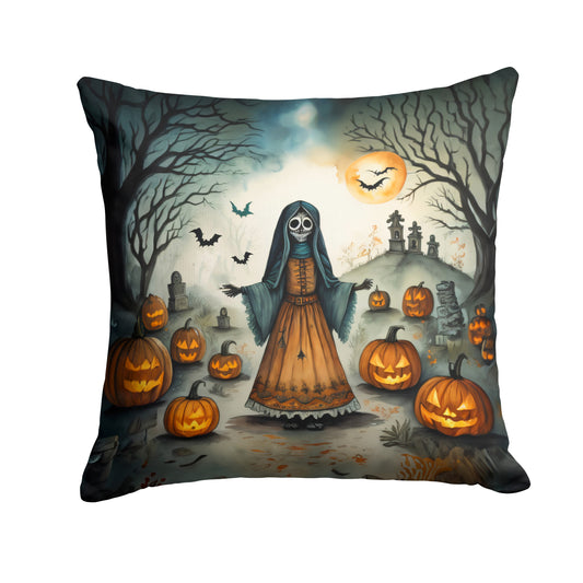 Buy this La Llorona Skeleton Spooky Halloween Throw Pillow