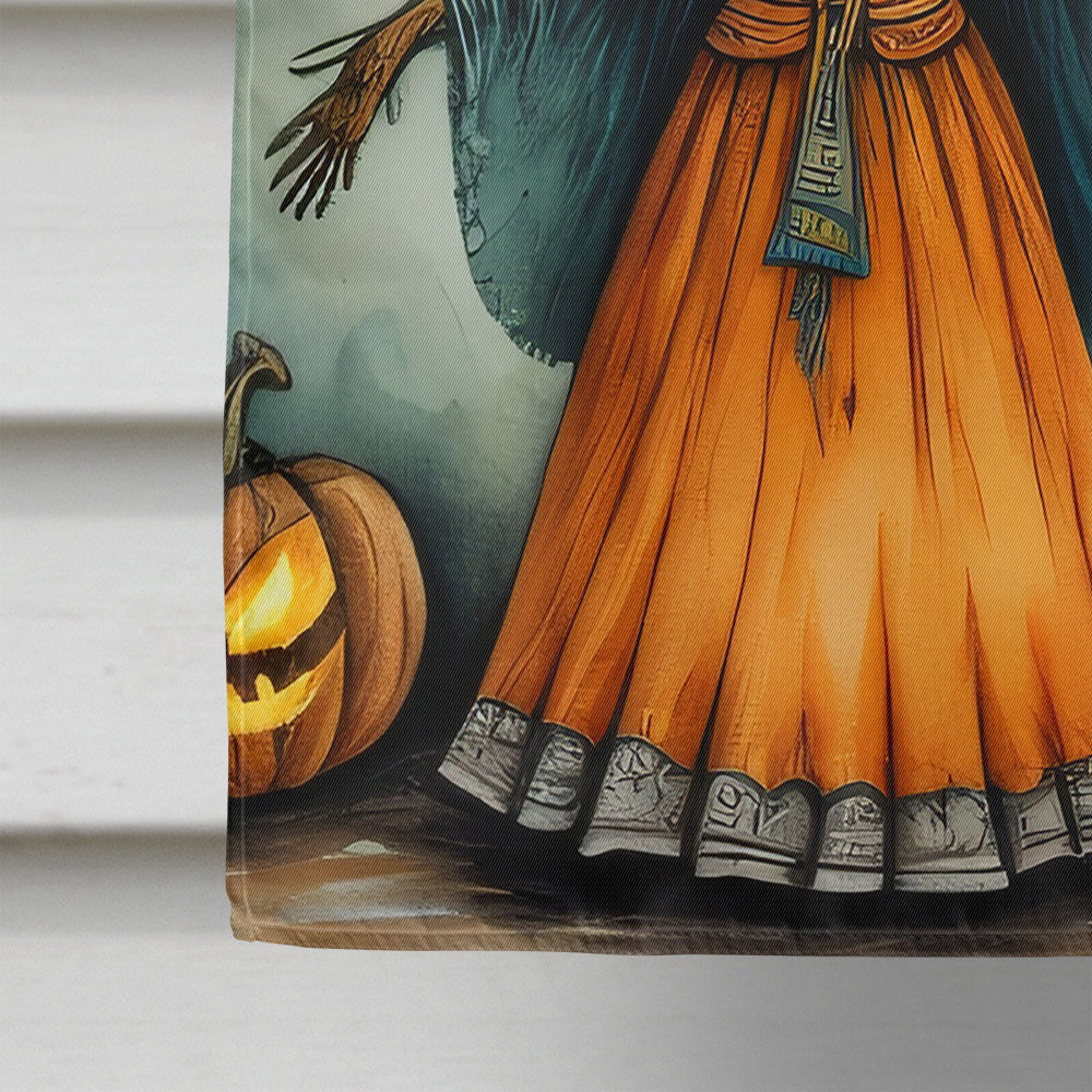 La Llorona Skeleton Spooky Halloween House Flag