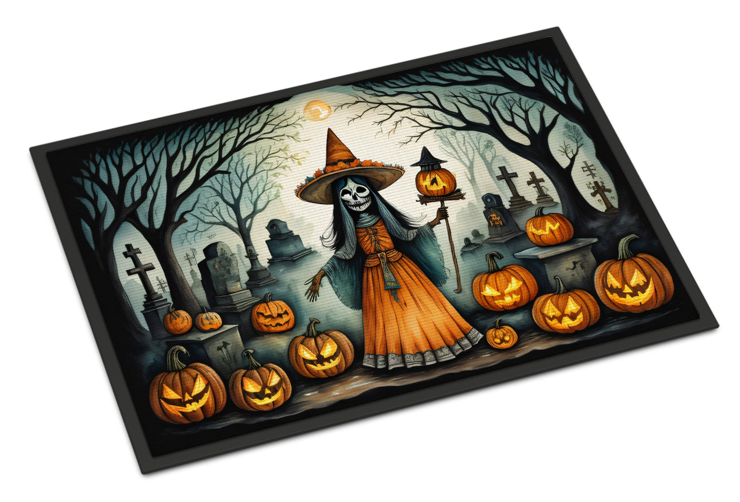 Buy this La Llorona Skeleton Spooky Halloween Doormat