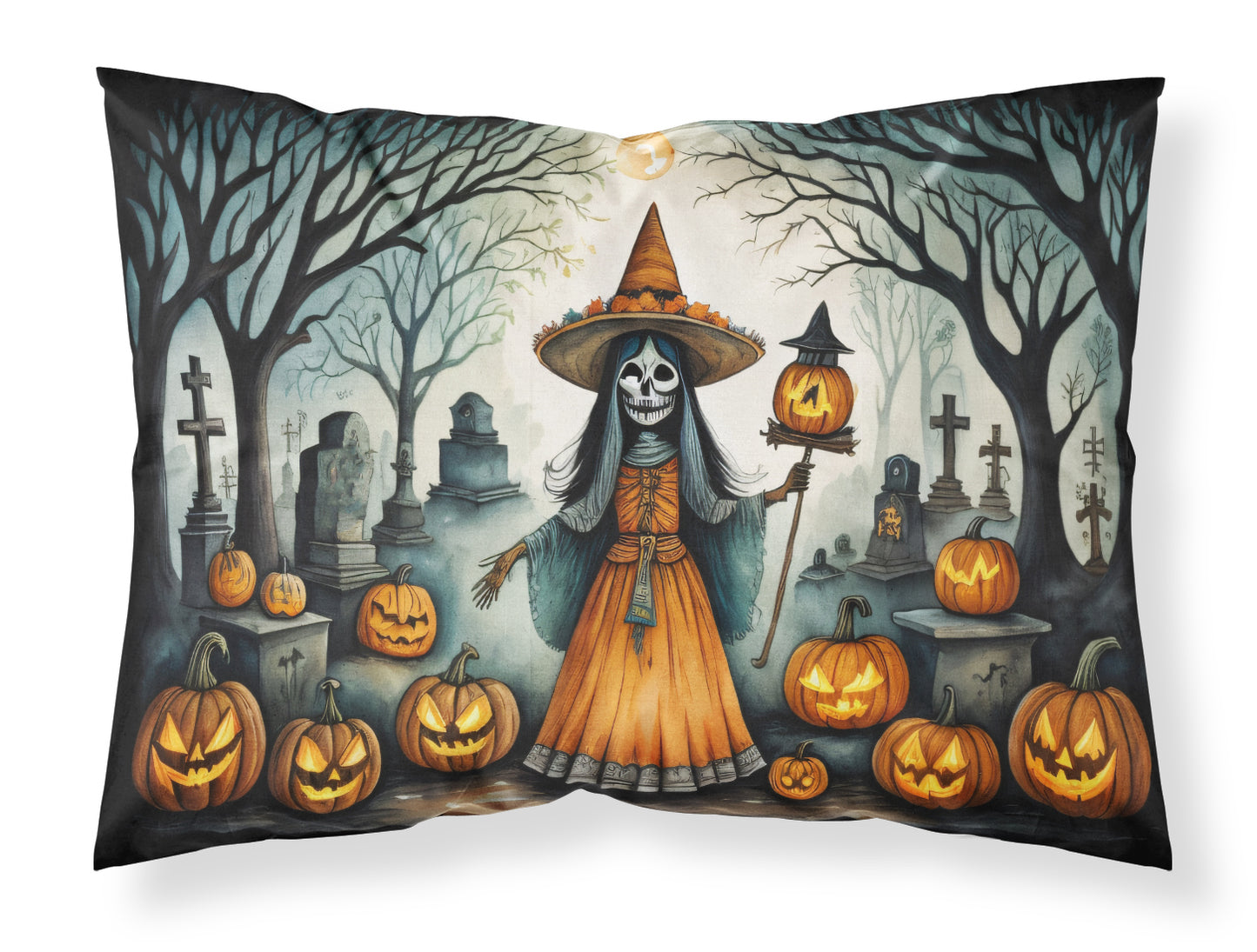 Buy this La Llorona Skeleton Spooky Halloween Standard Pillowcase