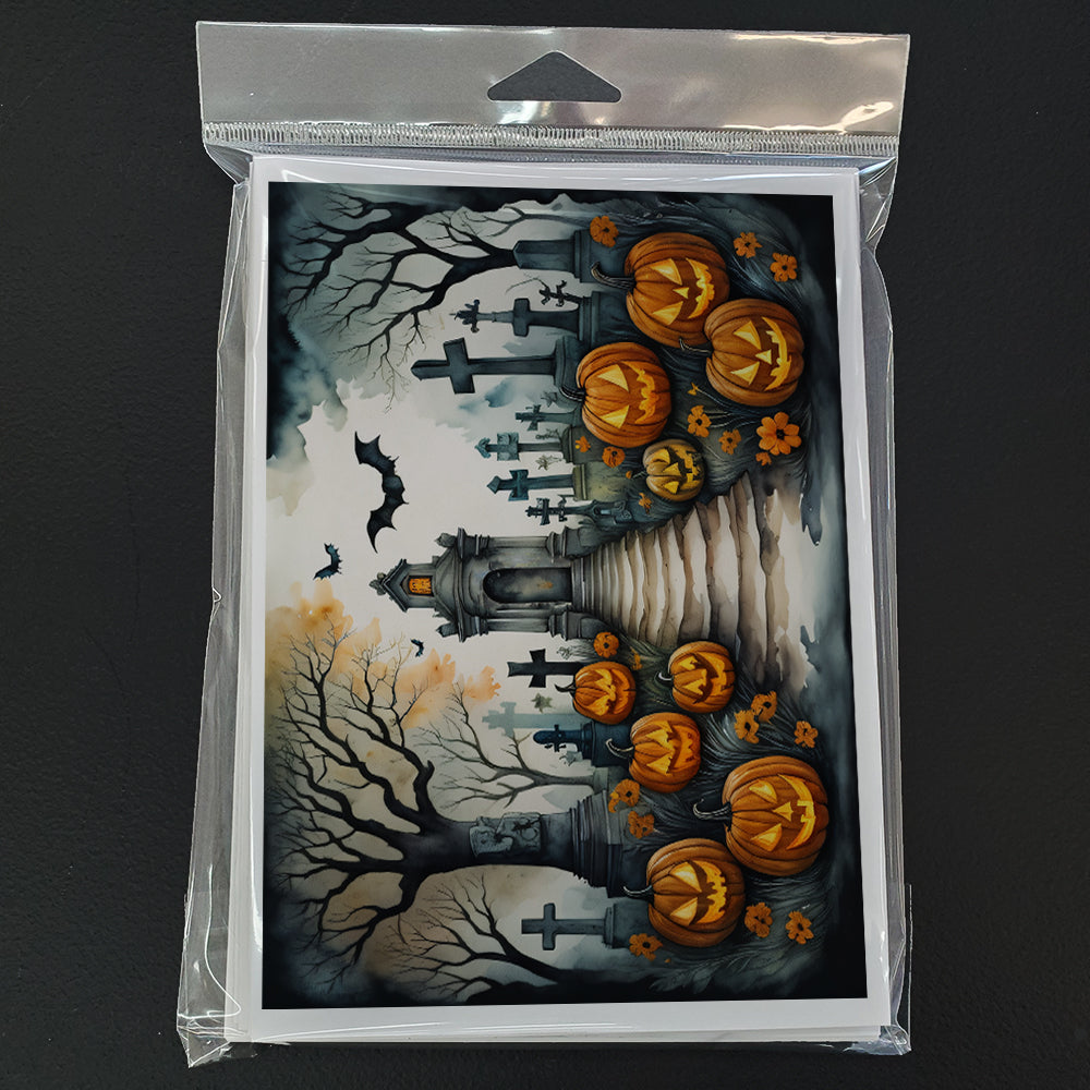 Marigold Spooky Halloween Greeting Cards Pack of 8