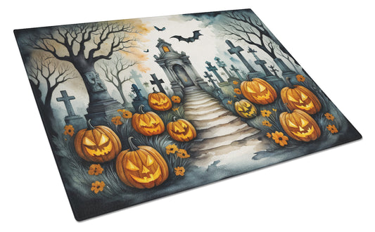 Buy this Marigold Spooky Halloween Glass Cutting Board