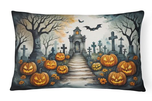 Buy this Marigold Spooky Halloween Throw Pillow