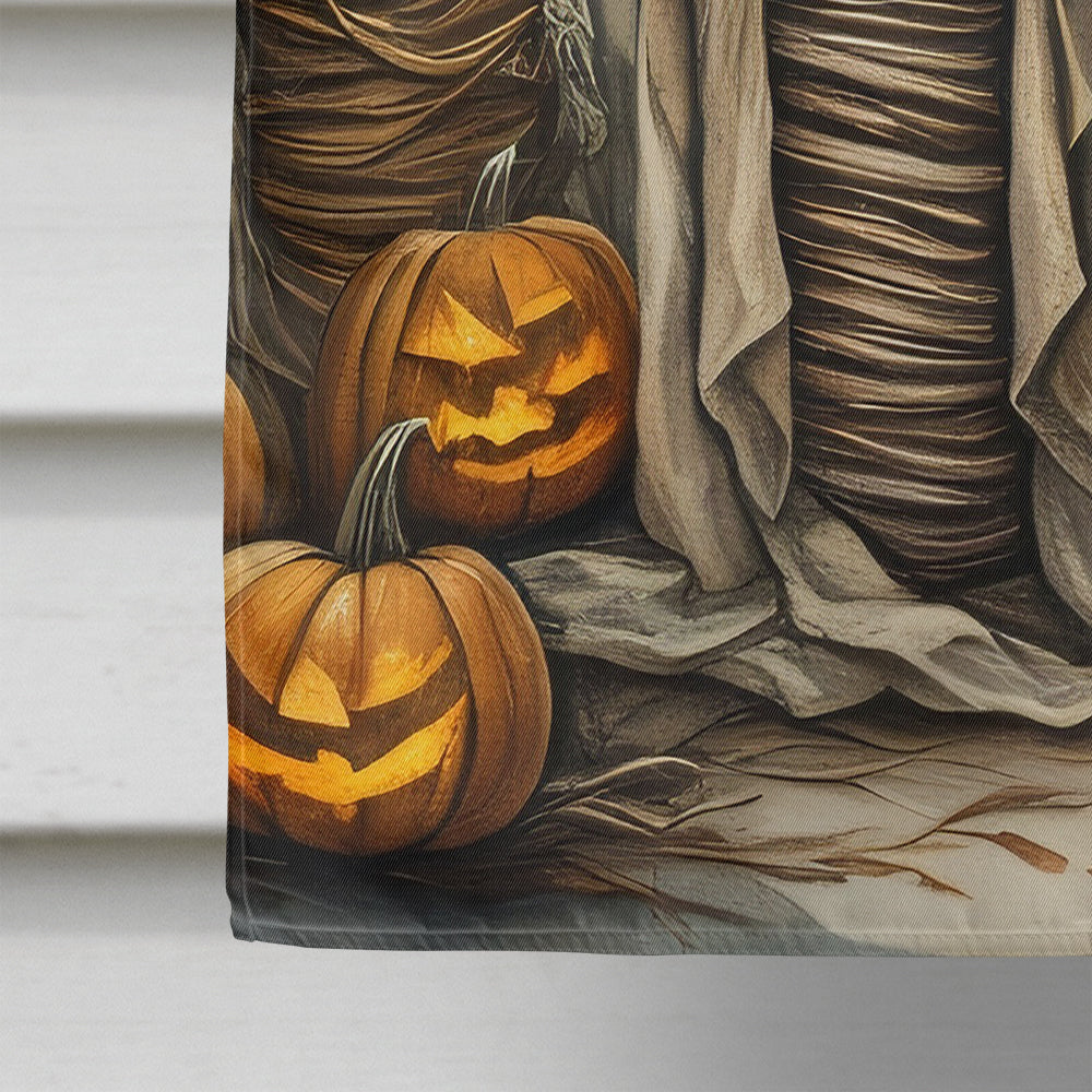 Mummies Spooky Halloween House Flag