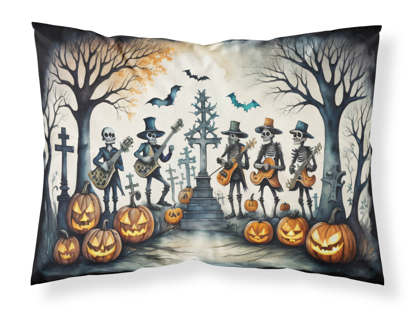 Buy this Mariachi Skeleton Band Spooky Halloween Standard Pillowcase