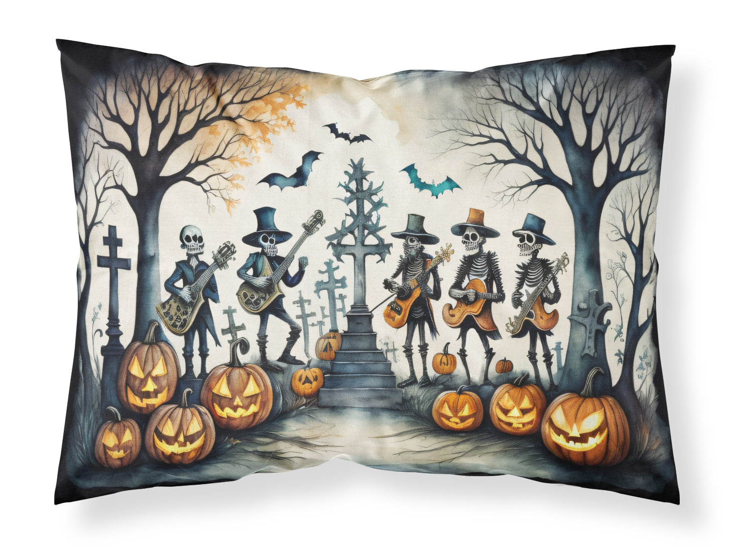 Buy this Mariachi Skeleton Band Spooky Halloween Standard Pillowcase