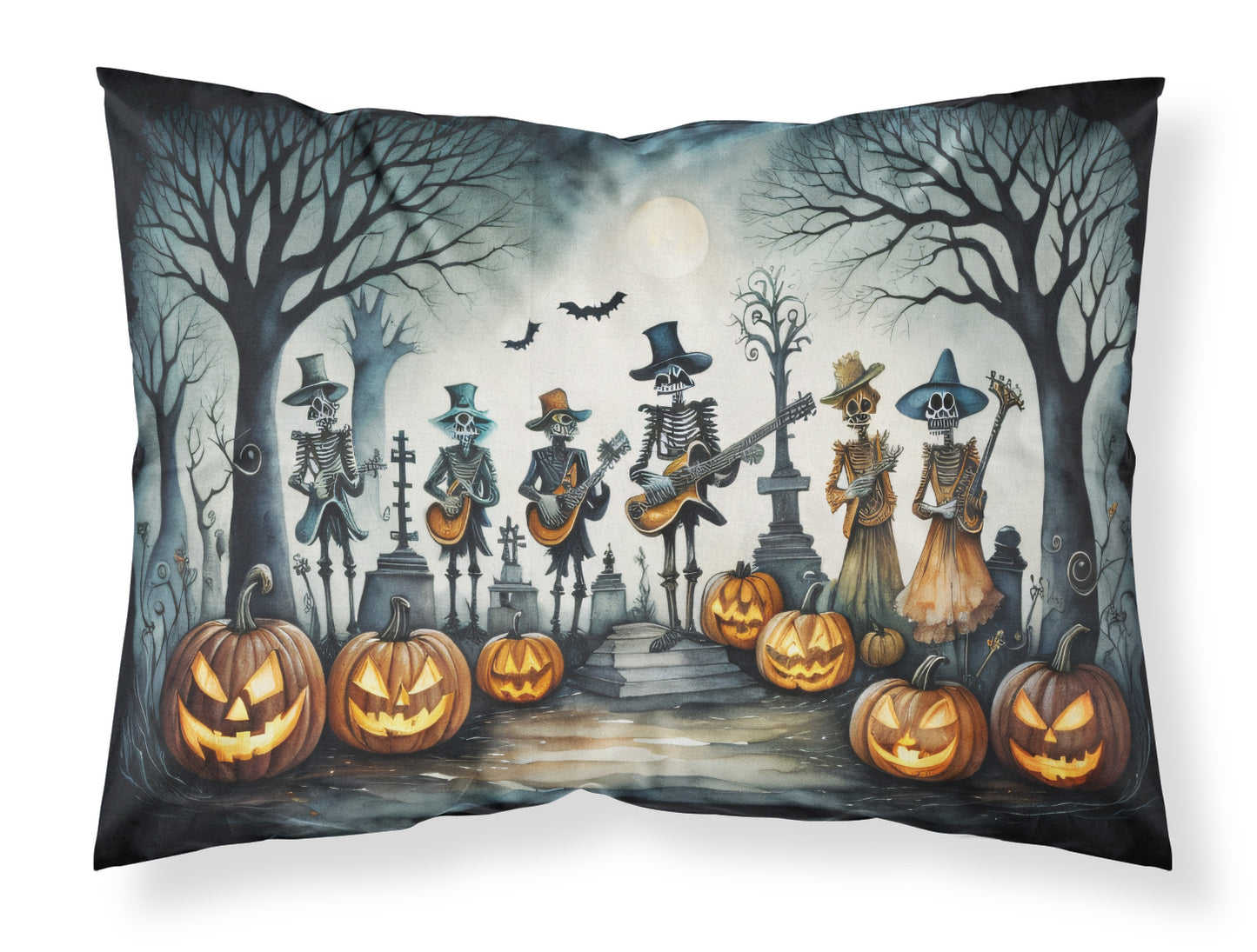 Buy this Mariachi Skeleton Band Spooky Halloween Standard Pillowcase
