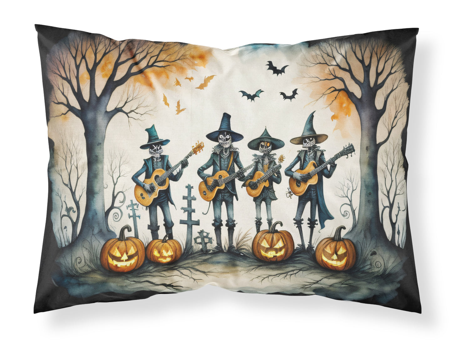 Buy this Mariachi Skeleton Band Spooky Halloween Standard Pillowcase