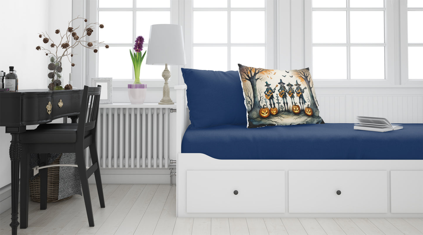 Mariachi Skeleton Band Spooky Halloween Standard Pillowcase
