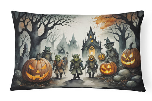 Buy this Orcs Spooky Halloween Throw Pillow