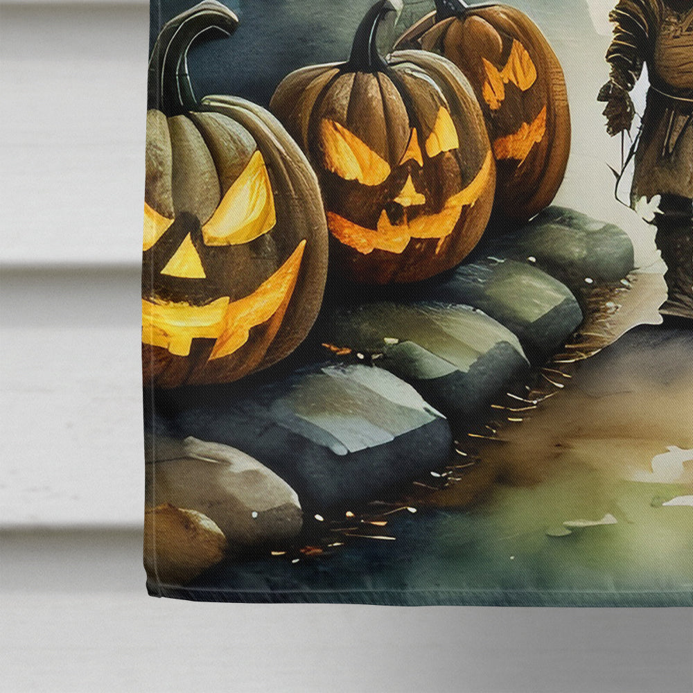 Orcs Spooky Halloween House Flag