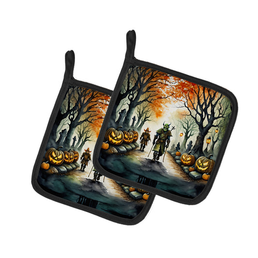 Buy this Orcs Spooky Halloween Pair of Pot Holders