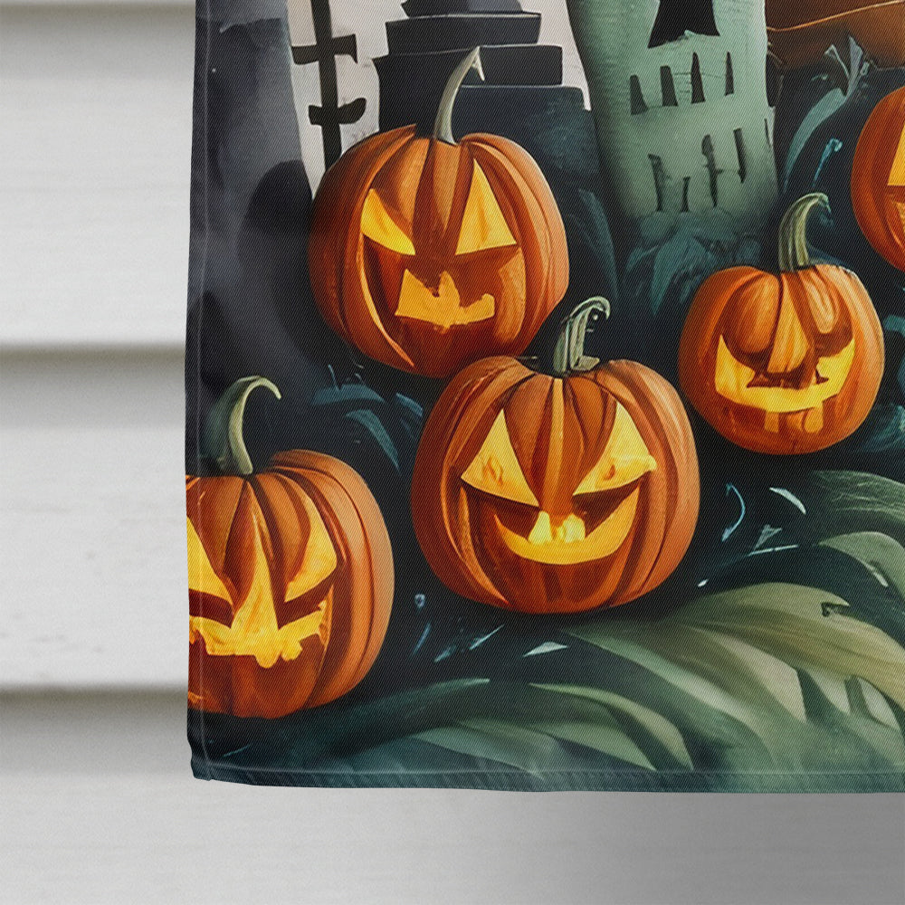 Papel Picado Skeletons Spooky Halloween House Flag