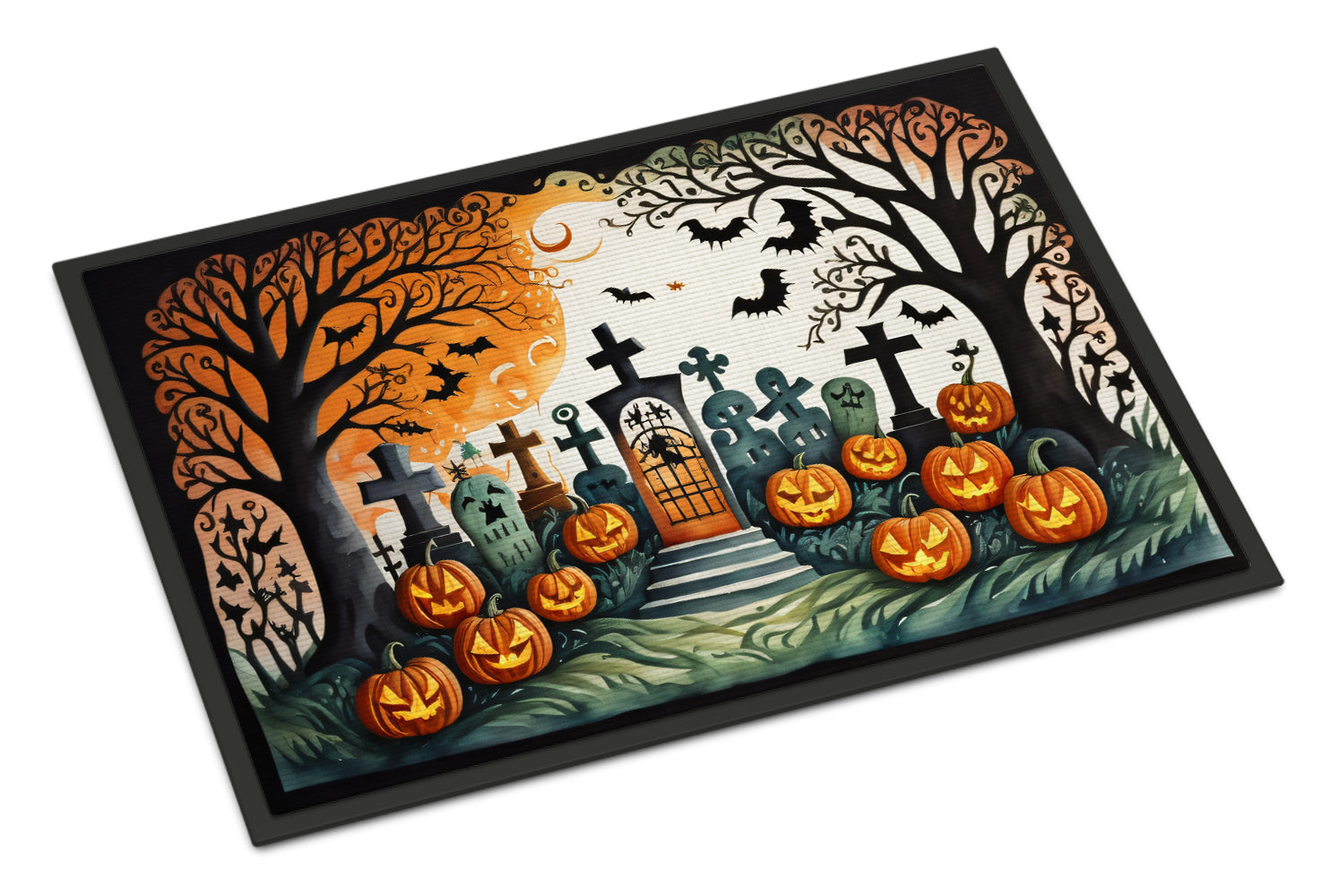 Buy this Papel Picado Skeletons Spooky Halloween Doormat