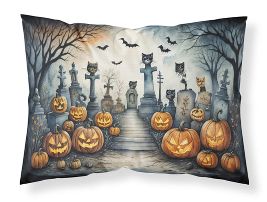 Buy this Cat Cemetery Spooky Halloween Standard Pillowcase