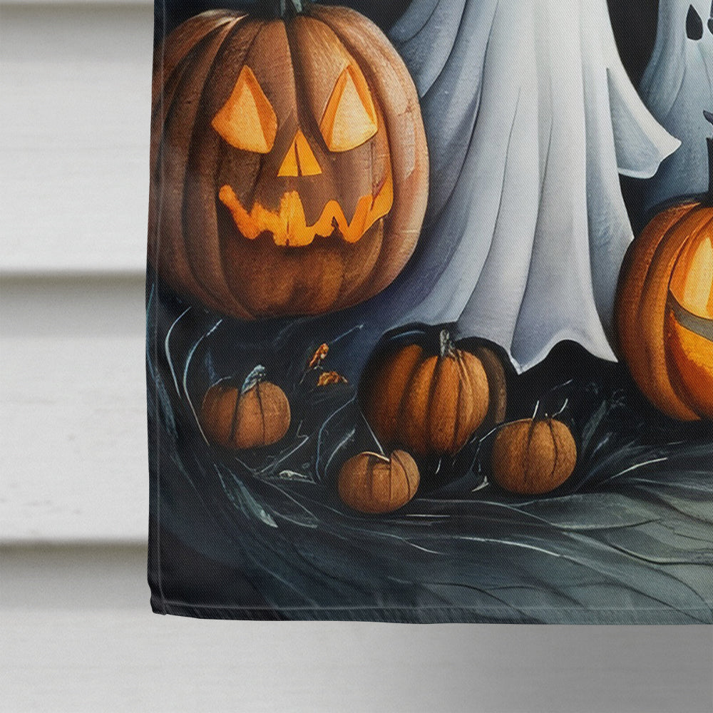Ghosts Spooky Halloween House Flag