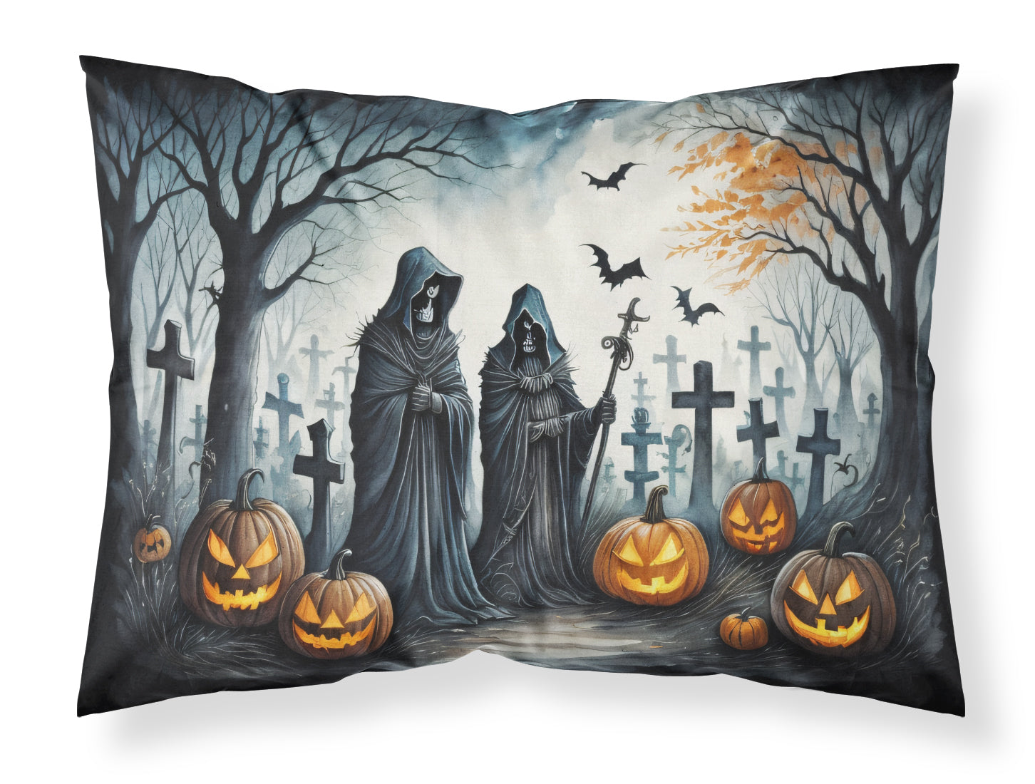 Buy this The Grim Reaper Spooky Halloween Standard Pillowcase