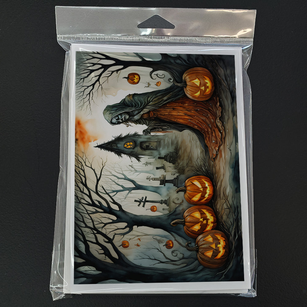 The Weeping Woman Spooky Halloween Greeting Cards Pack of 8